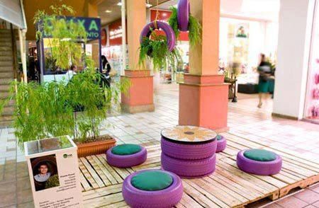 Nuova vita a vecchie gomme: 15 idee per riciclarle Riciclo Giardino idee