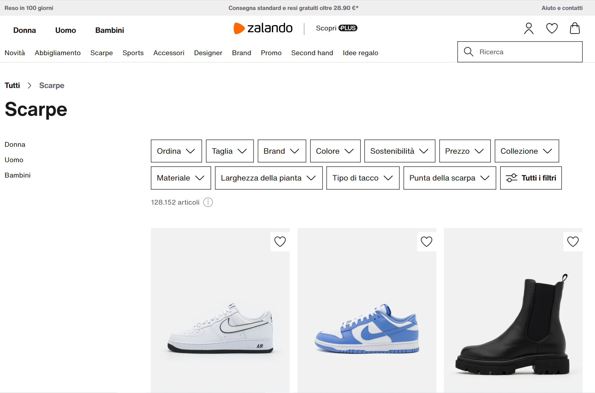 zalando scarpe negozio affidabile