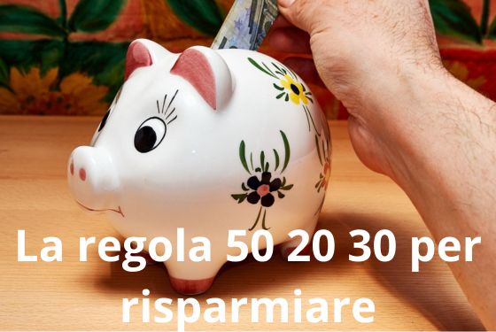 regola 50 30 20 risparmiare