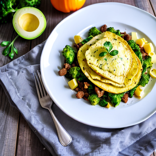 omelette con avanzi frigo