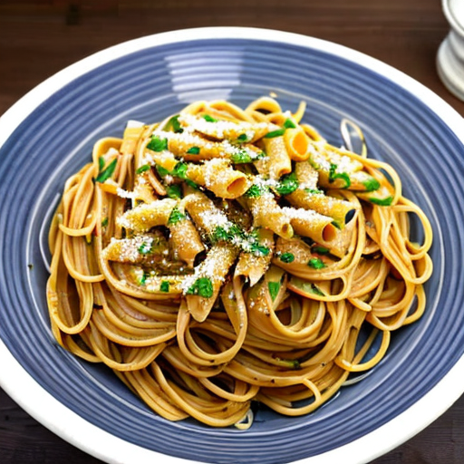 Pasta aglio, olio e peperoncino