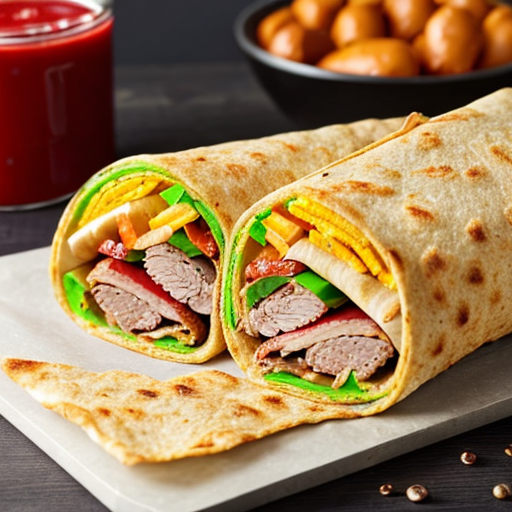 Wrap o tortilla ripieni