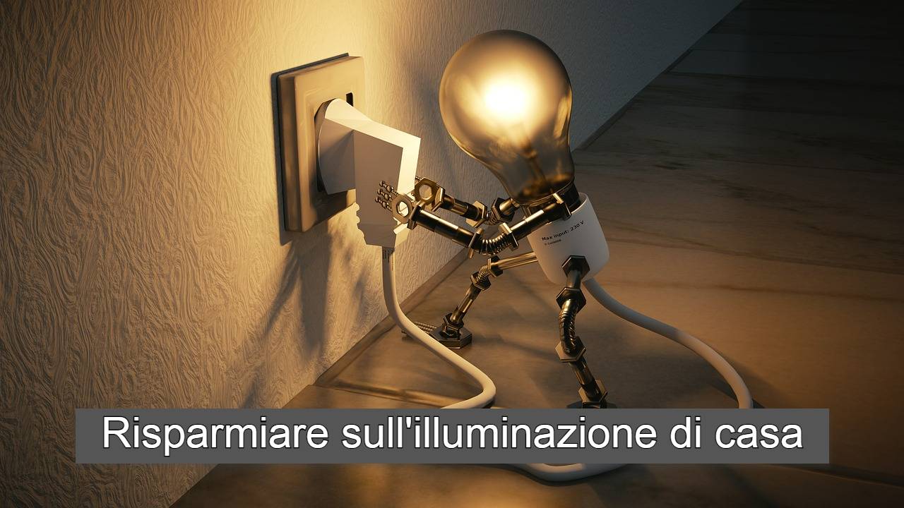 illuminazione casa come risparmiare