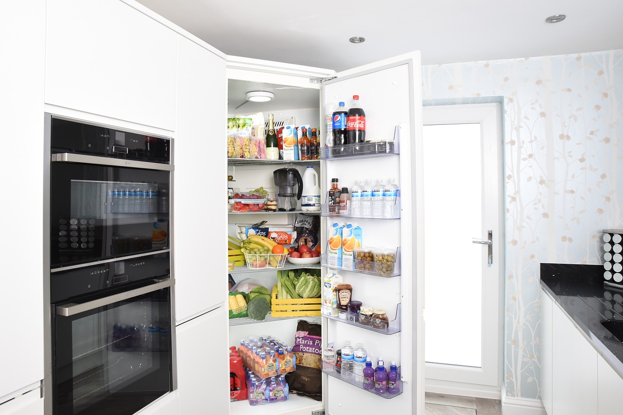 frigorifero organizzare pasti
