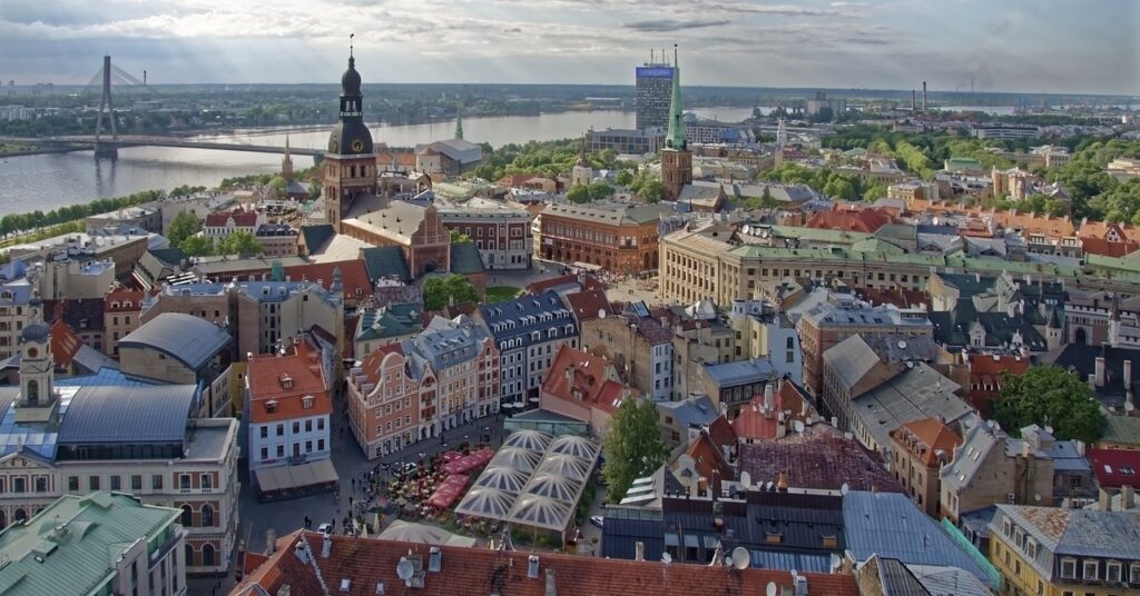Riga lettonia volo capodanno