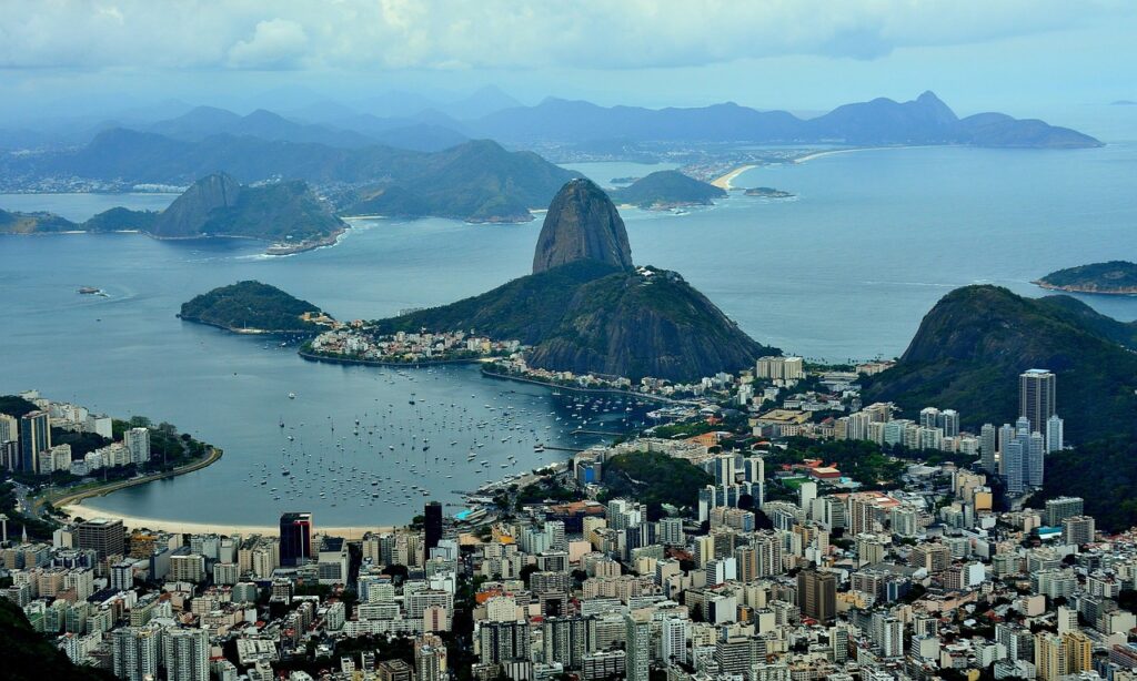 Rio de Janeiro Brasile capodanno al caldo