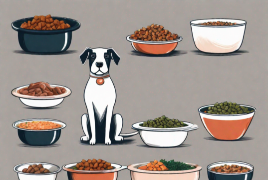 Various homemade dog food recipes