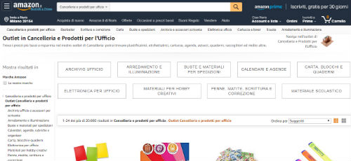 amazon prodotti ufficio