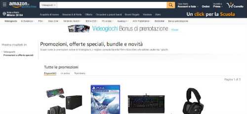 amazon videogiochi