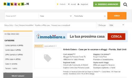 bakeka annunci casa