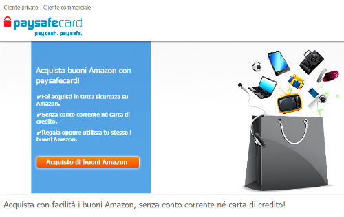 compra buoni amazon