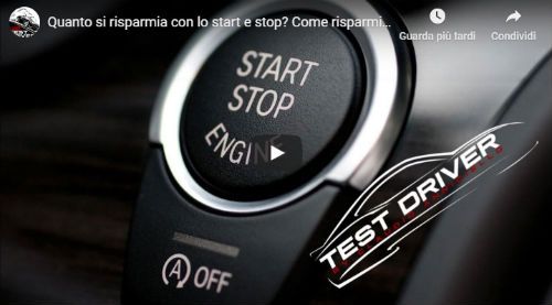 consumi benzina start stop