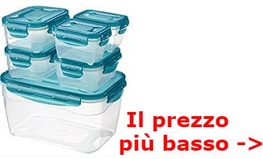 contenitori di plastica