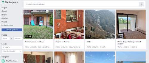 facebook annunci case