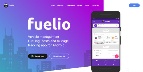 fuelio app