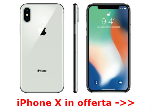 iPhone x offerta prezzo