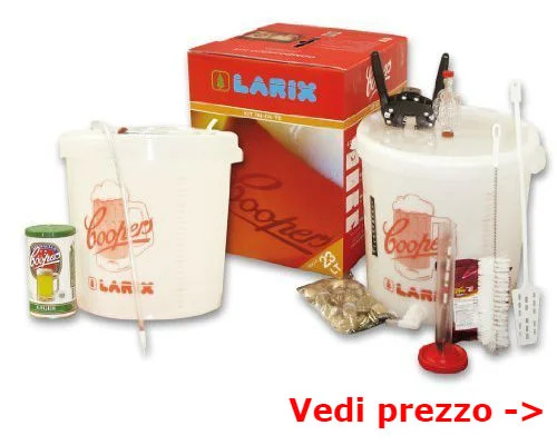 kit birra per fermentazione