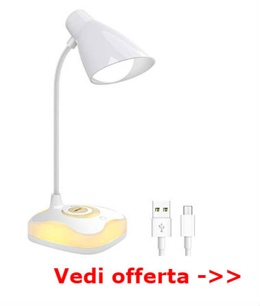 Lampada tavolo senza corrente