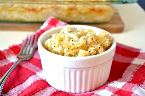 avanzi maccheroni formaggio al forno