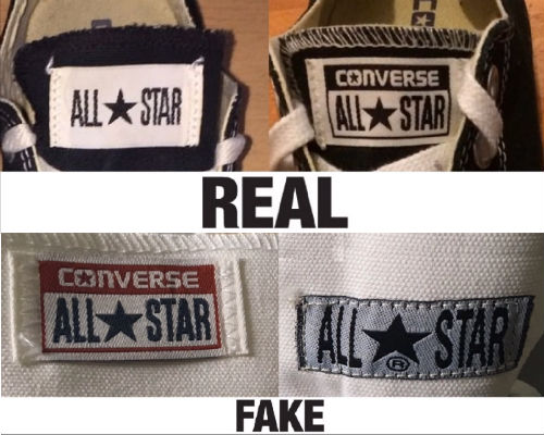 marchio converse originale o fake