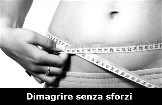 snellire pancia senza sforzi