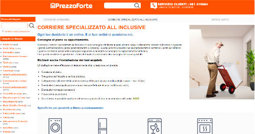 prezzo forte servizio installazione