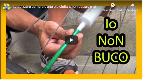 riparare ruota bici bucata