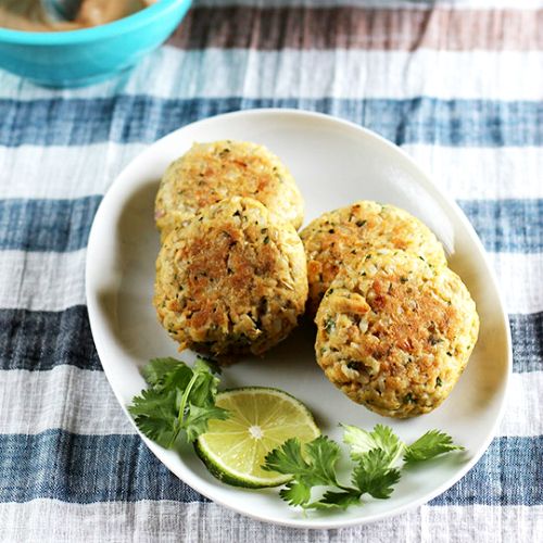 polpette di riso con avanzi pesce