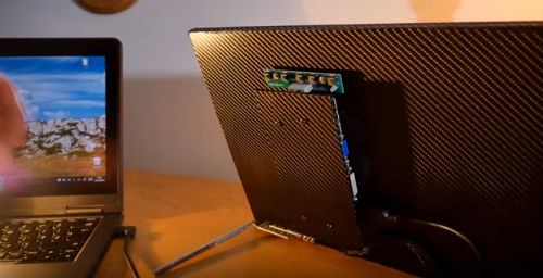 doppio schermo monitor computer
