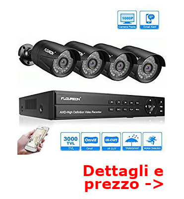 antifurto casa con telecamere interne
