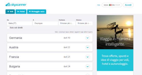 sito skyscanner