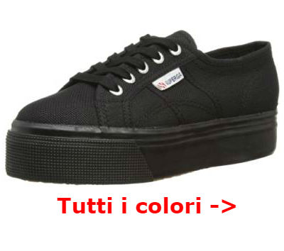 superga per sembrare alte