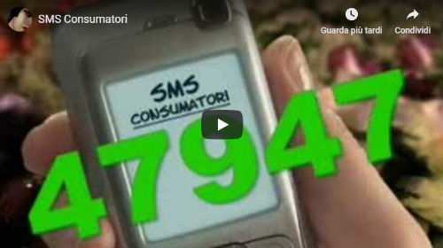 video sos consumatori sms